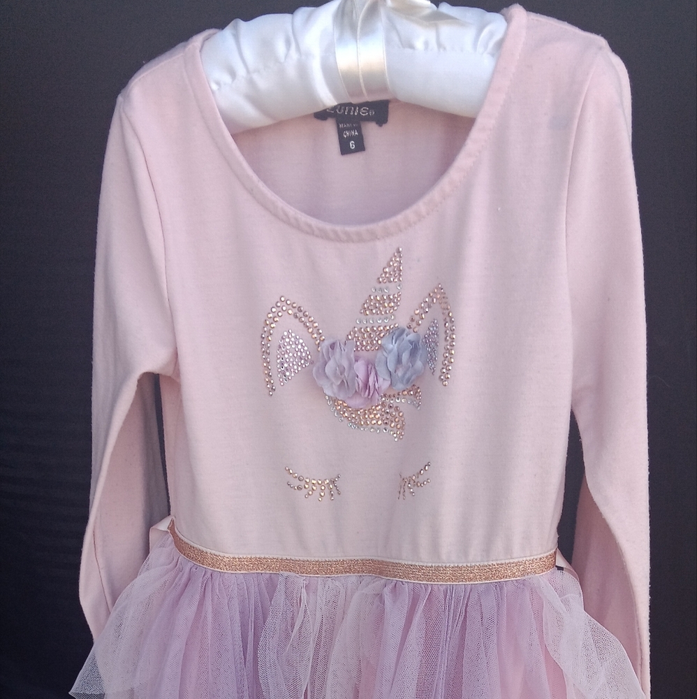 Zunie size 6 sequins unicorn dress